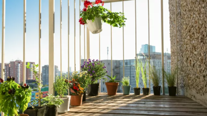 نصائح تنسيق الحدائق على الشرفة لسكان المدن: 7 طرق لاستغلال المساحة